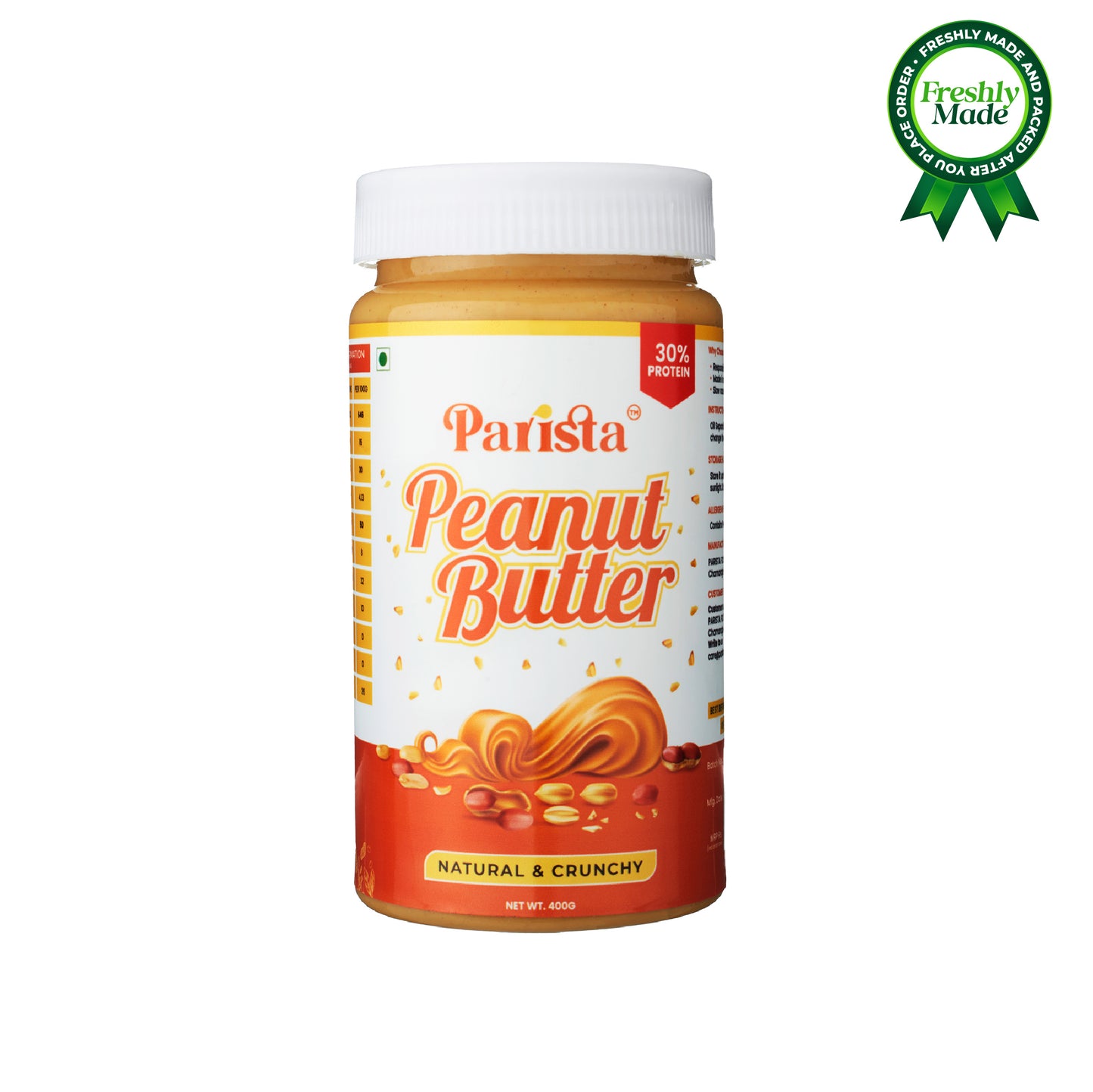 400G Natural & Crunchy Peanut Butter