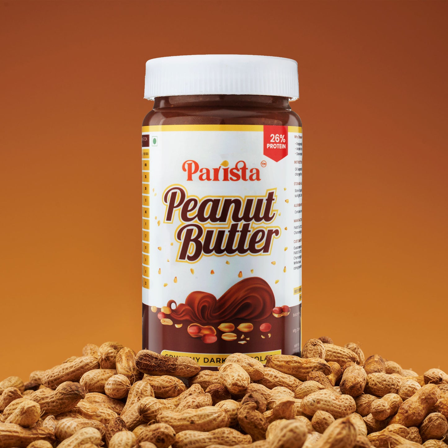 400G Crunchy Dark Chocolate Peanut Butter