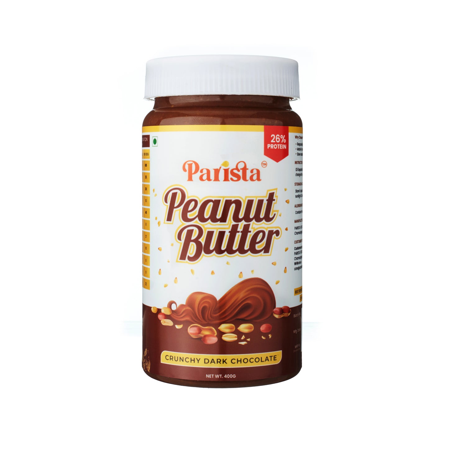 Crunchy Dark Chocolate Peanut Butter