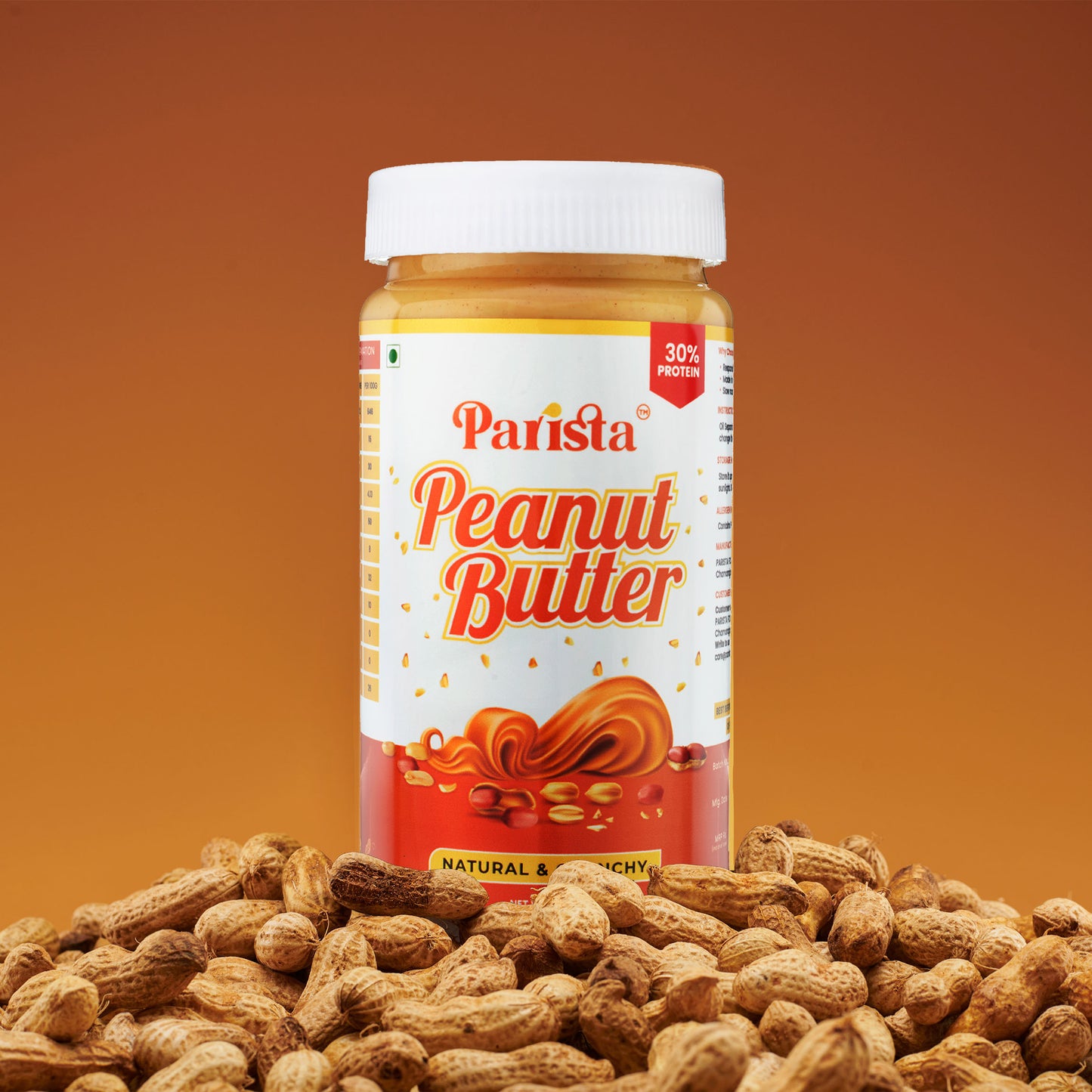 400G Natural & Crunchy Peanut Butter