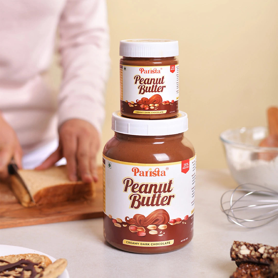 400G Crunchy Dark Chocolate Peanut Butter