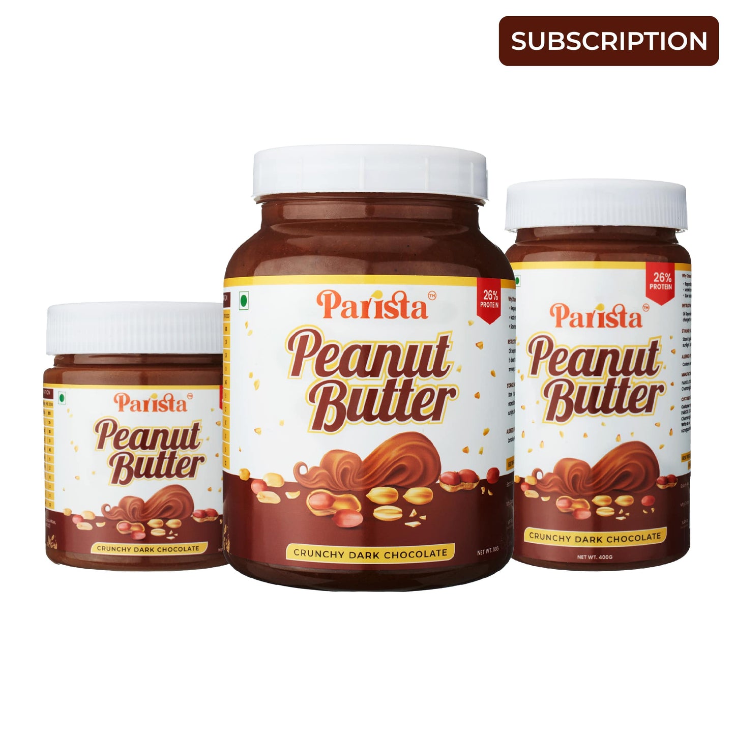 Crunchy Dark Chocolate Peanut Butter