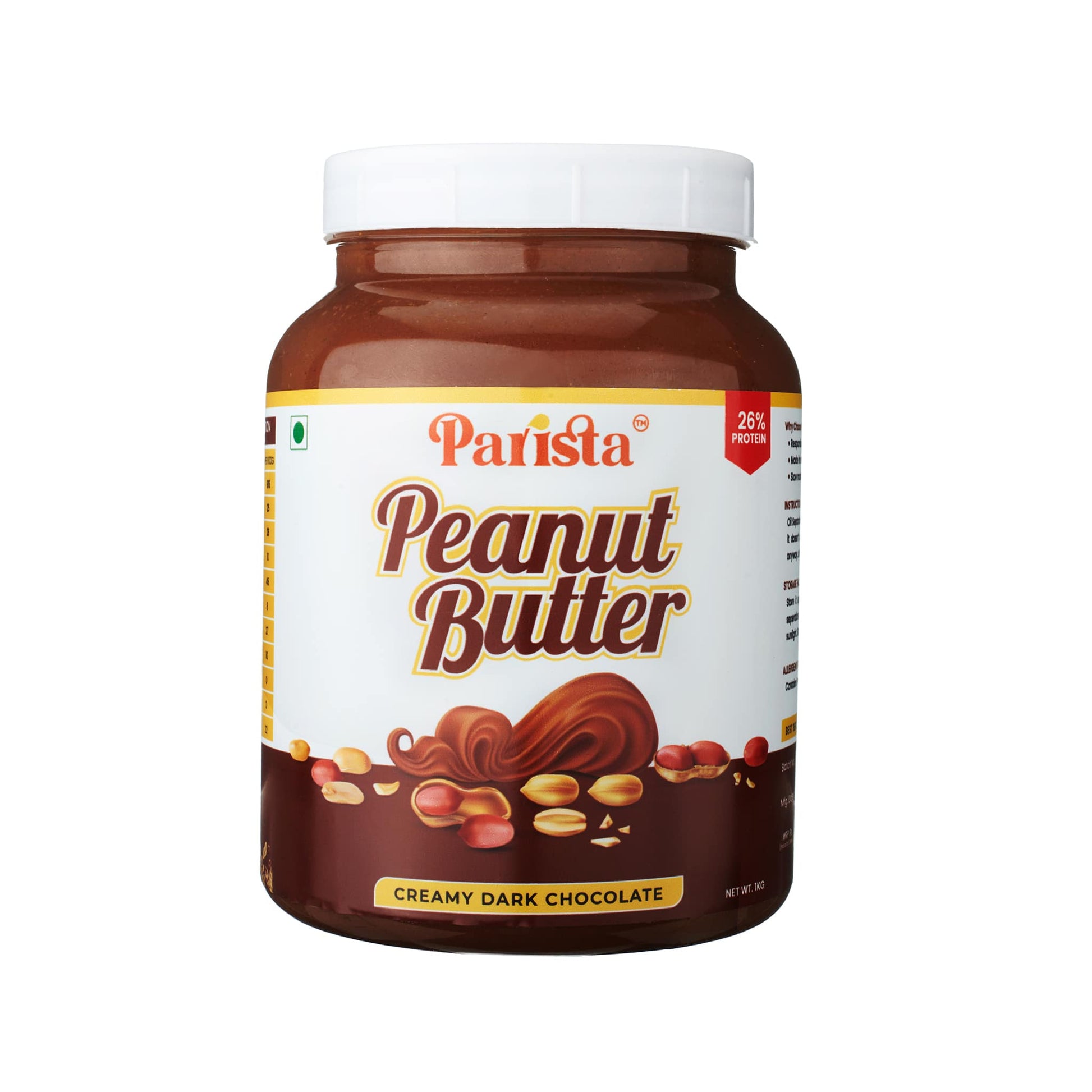 Creamy Dark Chocolate Peanut Butter – Parista Peanut Butter
