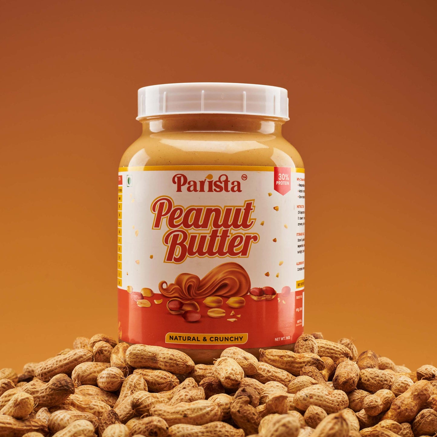 1KG Natural & Crunchy Peanut Butter